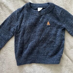 GAP Men's Dark Blue Crewneck Sweater